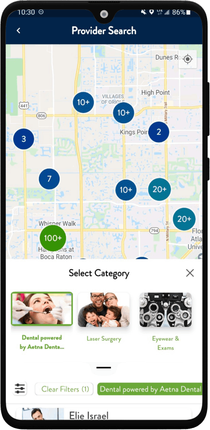 Provider Search screenshot Provider Search screenshot